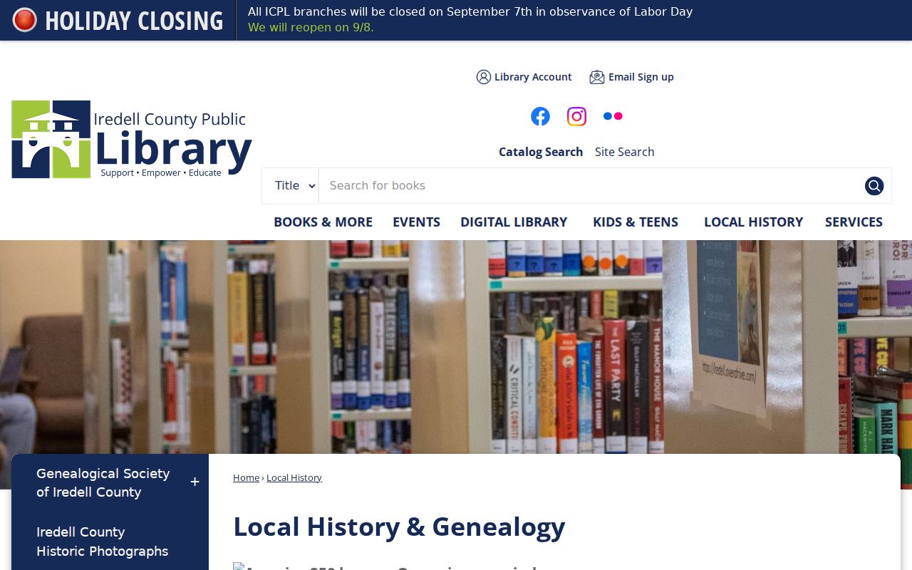 Statesville city directory Local History resource page